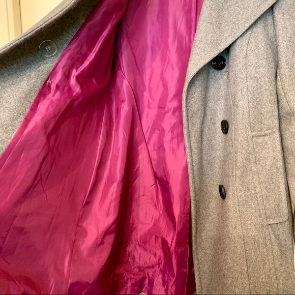 🎉HP!!🎉 Anne Klein | Grey Wool Coat - Picture 7 of 10